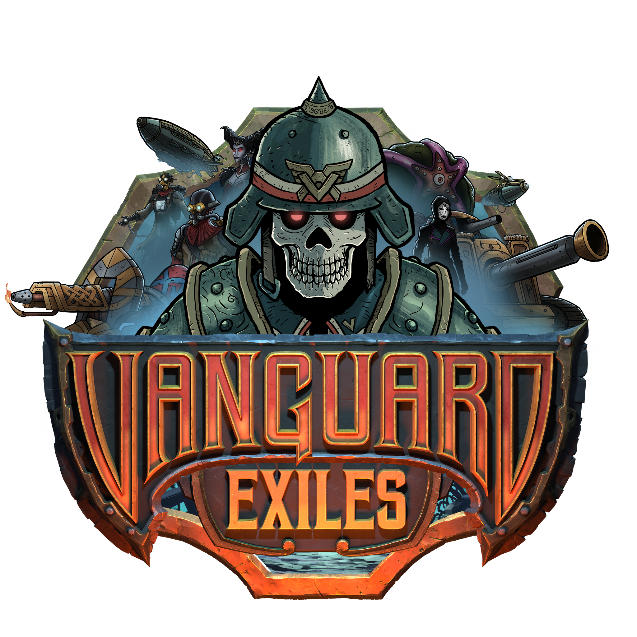 Vanguard Exiles Logo Cog Vanguard Exiles Logo Cog